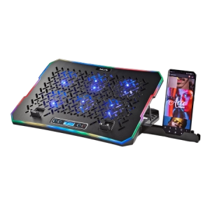 NGS Hero Stand – Base de Resfriamento RGB para Laptops até 15,6